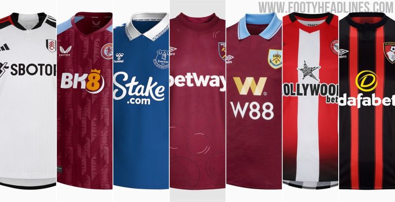 Premier League bans betting companies from matchday shirts Premier League bans betting companies from matchday shirts