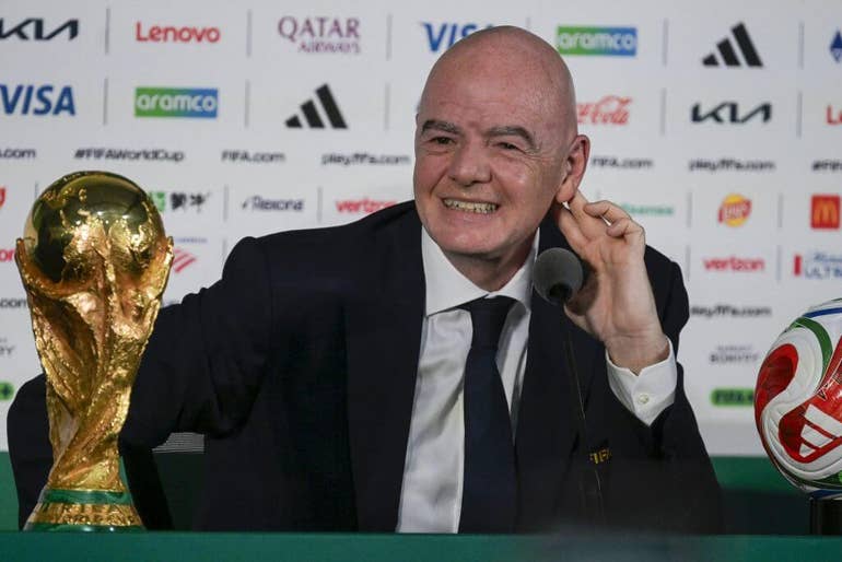 Infantino: FIFA will study 64-team World Cup for 2030