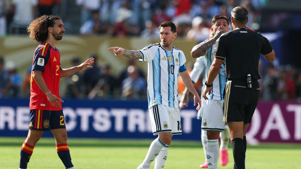 Messi’s World Cup final actions spark backlash Messi’s World Cup final actions spark backlash