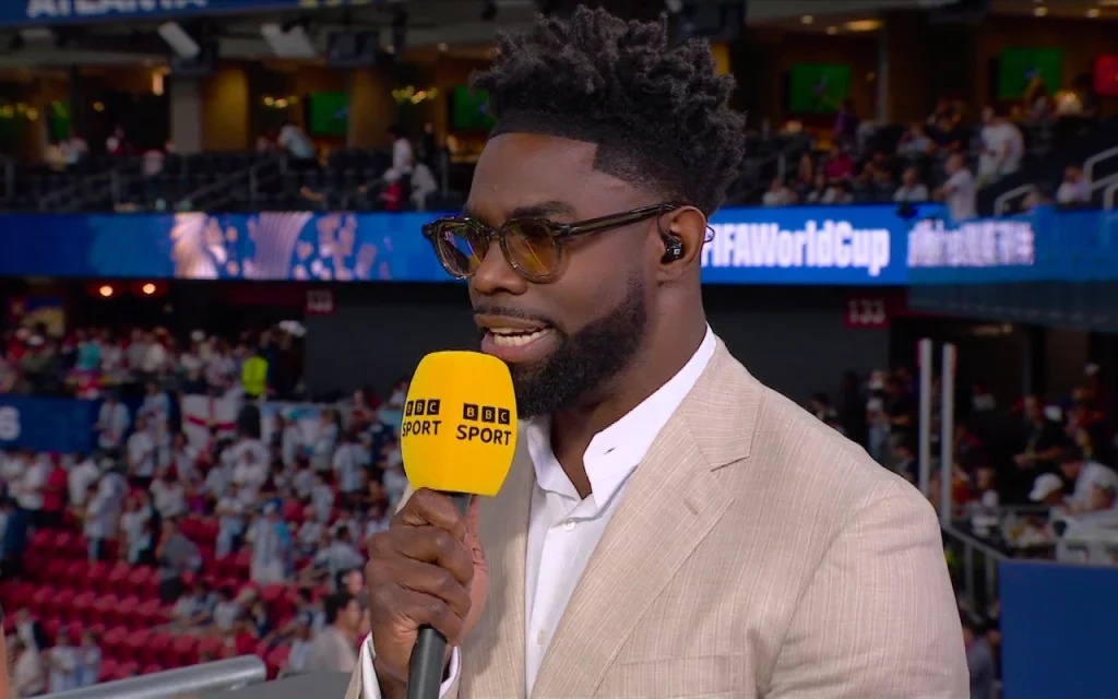 Micah Richards learnt of father’s death minutes before going on air