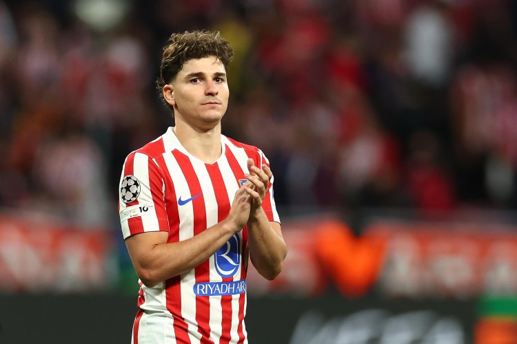 Laporta pressures Atletico over Alvarez saga Laporta pressures Atletico over Alvarez saga