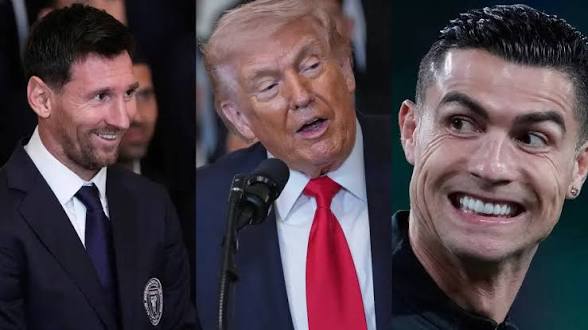 “Their lives are much easier”: Trump on Ronaldo and Messi “Their lives are much easier”: Trump on Ronaldo and Messi