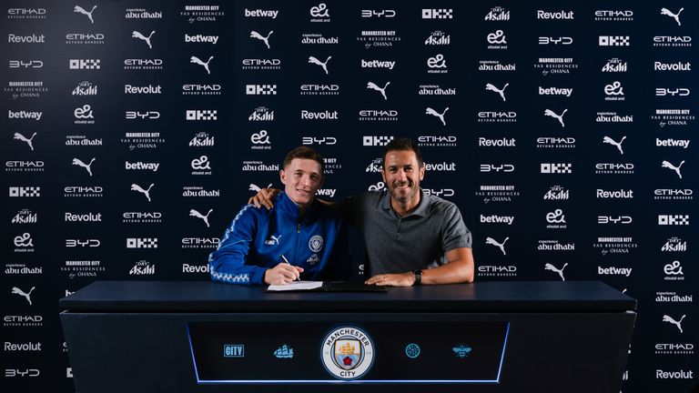 Manchester City confirm £116m signing of Elliot Anderson
