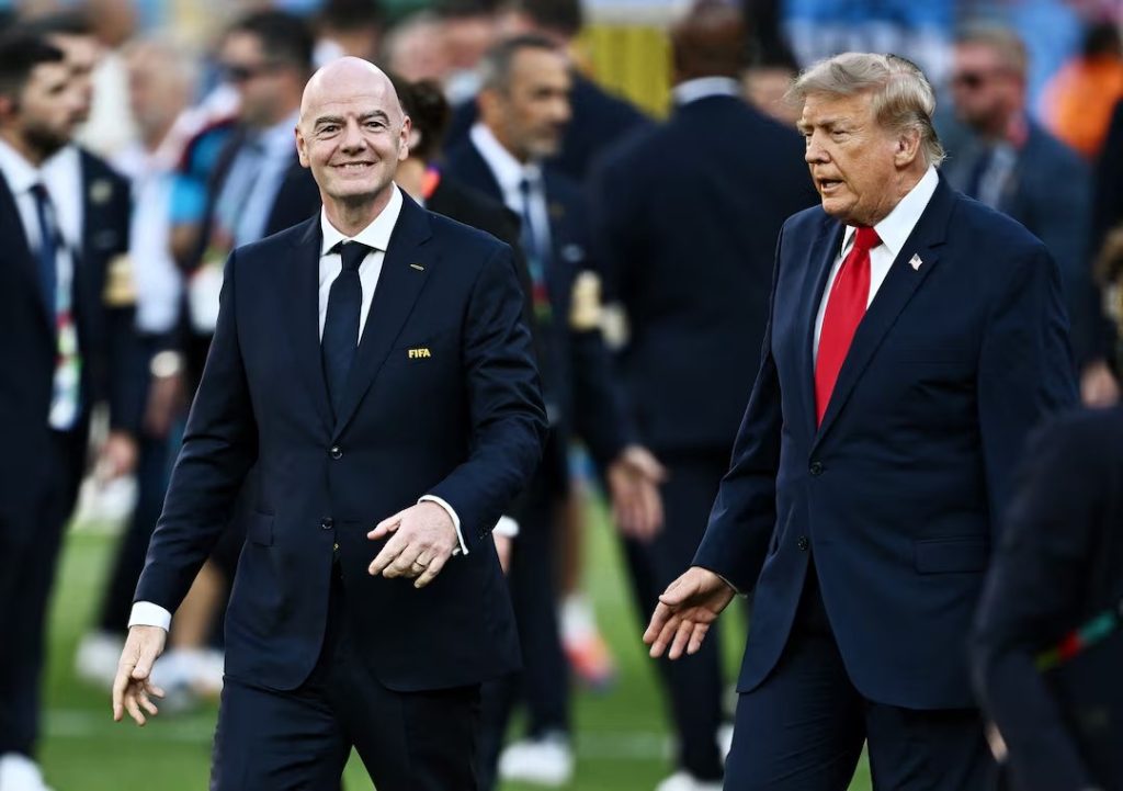 Gianni Infantino seeks Trump backing for FIFA re-election Gianni Infantino seeks Trump backing for FIFA re-election